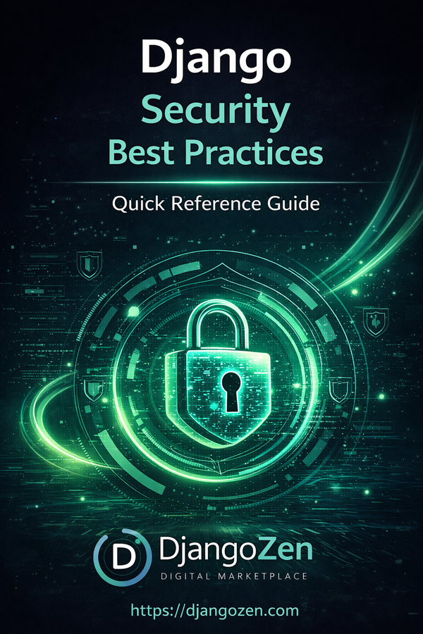 Django Security Best Practices