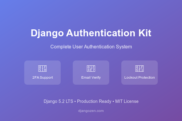 Django E-commerce Template