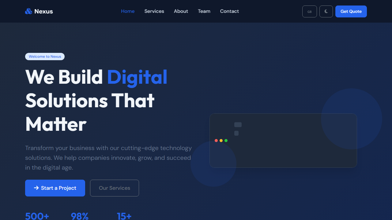 Business Website - 5 pages